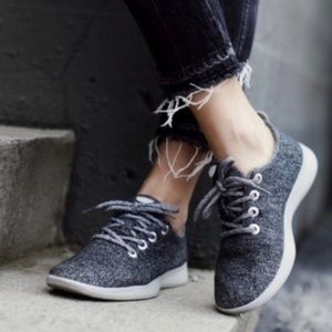 Womens Allbirds Wool Runners Natural Grey